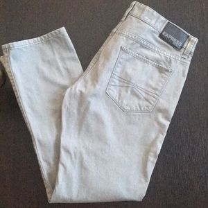 Gray Express men’s jeans. 34 waist x 30 length